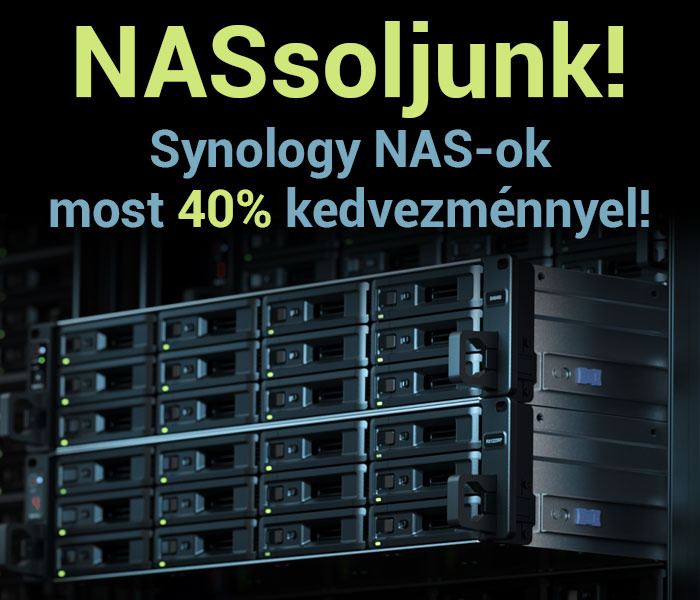 NASsoljunk! - Synology NAS akció!